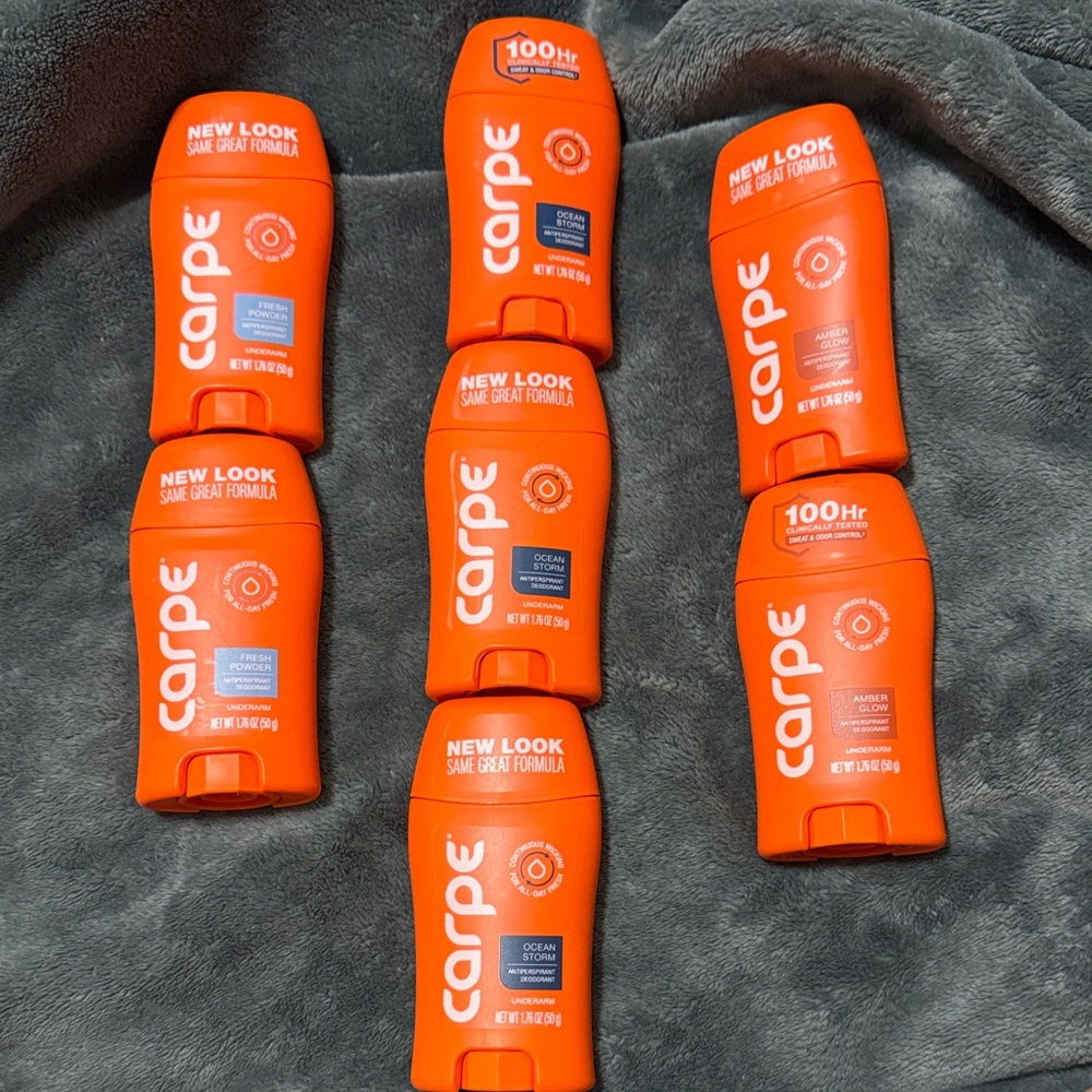 (1) New Carpe Deodorant